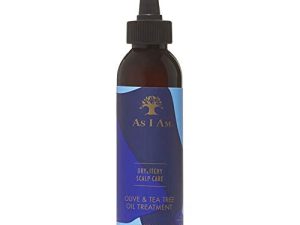 As I Am Dry and Itchy Scalp Care Oil Treatment - 4 ounce - Enriched with Salicylic Acid
