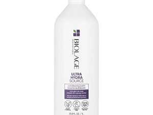 BIOLAGE Ultra Hydrasource Conditioner | Anti-Frizz Deep Conditioner Renews Hair's Moisture | Silicone-Free | For Very Dry Hair