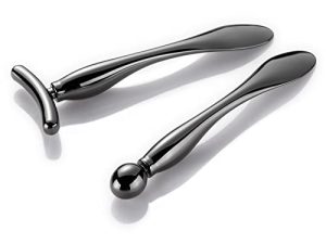 Lisapack 2PCS Metal Eye Cream Applicator Wand Stick