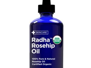 Radha Beauty USDA Certified Organic Rosehip Seed Oil