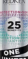 Redken One United All-In-One Leave In Conditioner | Multi-Benefit Treatment | Heat Protectant Spray for Hair | All Hair Types | Paraben Free