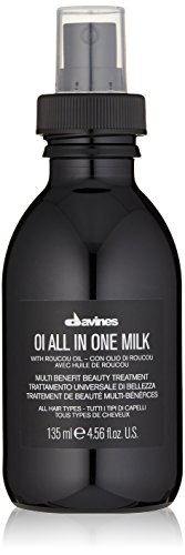 Davines OI All in One Milk | Hair Milk Spray | Powerful Hair Detangler + Heat Protection | Smoothes Frizzy Hair | 4.56 Fl Oz Davines OI All in One Milk | Hair Milk Spray | Powerful Hair Detangler + Heat Protection | Smoothes Frizzy Hair | 4.56 Fl Oz