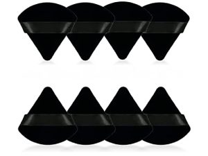 8Pcs of Triangular Powder Puff Makeup Sponges
