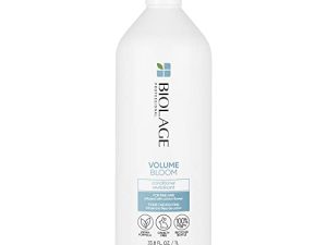 BIOLAGE Volume Bloom Conditioner | Weightless Moisture For Long-Lasting Voluminous Hair | For Fine Hair | Paraben & Silicone-Free | Vegan 