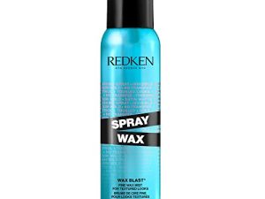 Redken Spray Wax Invisible Texture Mist | For All Hair Types | High Impact Finishing Spray-Wax | Adds Volumizing Body & Dimension With A Satin-Matte Finish | Medium Control
