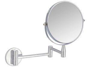 Amazon Basics Wall-Mounted Vanity Mirror - 1X/5X Magnification