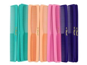 7 inch All Purpose Hair Comb. Hair Cutting Combs. Barber’s & Hairstylist Combs. Fresh Mix 12 Units.