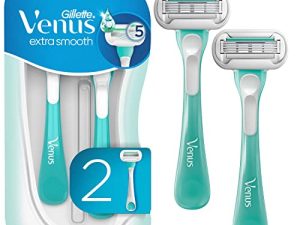 Gillette Venus Extra Smooth Sensitive Disposable Razors for Women with Sensitive Skin