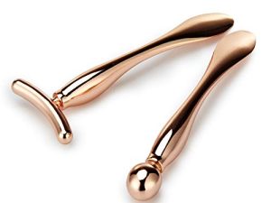 Lisapack 2PCS Metal Eye Cream Applicator Wand Stick
