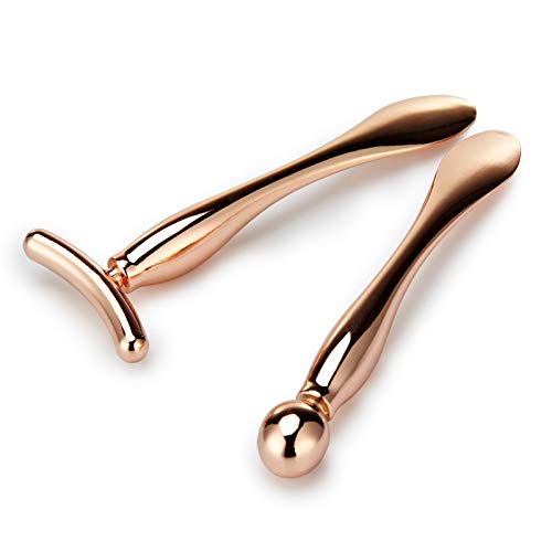 Lisapack 2PCS Metal Eye Cream Applicator Wand Stick Lisapack 2PCS Metal Eye Cream Applicator Wand Stick