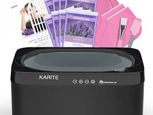 KARITE Paraffin Wax Machine for Hands and Feet with Auto Open Lid