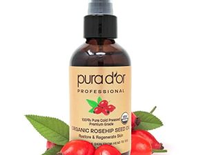 PURA D'OR Organic Rosehip Seed Oil