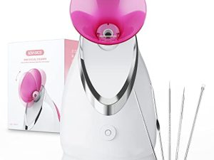 EZBASICS Facial Steamer Ionic Face Steamer for Home Facial
