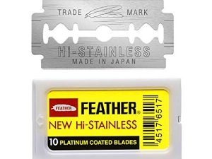 Feather Double Edge Safety Razor Blades 10 Count