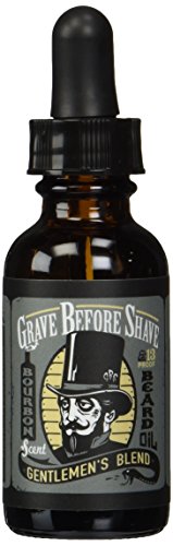 GRAVE BEFORE SHAVE™ Gentlemen's Blend Beard Oil (Bourbon/Sandal Wood Scent) GRAVE BEFORE SHAVE™ Gentlemen's Blend Beard Oil (Bourbon/Sandal Wood Scent)