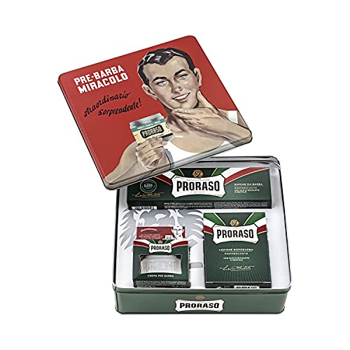 Proraso Shaving Kit for Men | Refreshing and Toning Pre-Shave Cream Proraso Shaving Kit for Men | Refreshing and Toning Pre-Shave Cream
