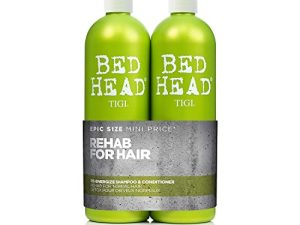 Bed Head by TIGI Urban Antidotes Re-Energize Daily Shampoo and Conditioner 25.36 fl oz 2 count