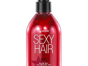 SexyHair Big Blow Dry Volumizing Gel | Added Volume with Hold | Up to 72 Hours of Humidity Resistance | All Hair Types