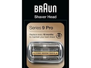 Braun Electric Shaver Head Replacement Part 94M Silver