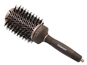 FIXBODY Boar Bristles Round Hair Brush