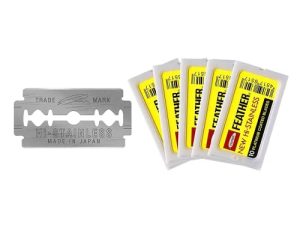 Feather Double Edge Safety Razor Blades 50 Count