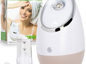 Facial Steamer SPA+ by Microderm GLO - Best Professional Nano Ionic Warm Mist