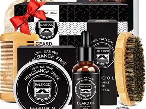 Christmas Gifts for Men - Beard Kit for Men's Gifts with Beard Oil