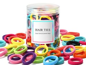 100 Pcs Baby Hair Ties