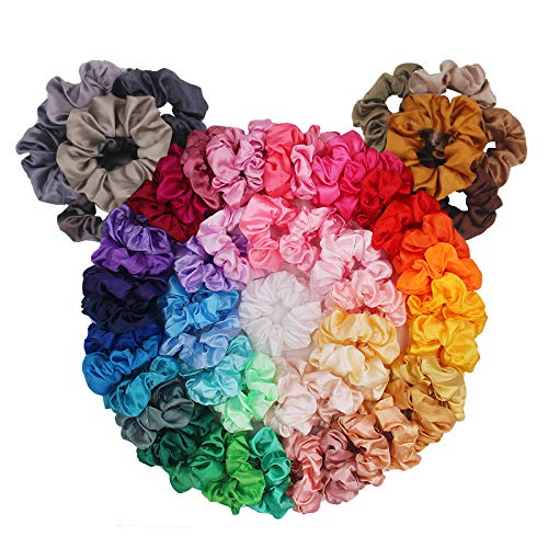 60 Pack Hair Scrunchies 60 Pack Hair Scrunchies