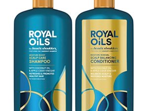 Head & Shoulders Royal Oils Dandruff Shampoo & Conditioner Set with Coconut Oil and Apple Cider Vinegar