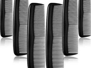 12 Pieces Hair Combs Set Pocket Fine Plastic Hair Combs for Women and Men