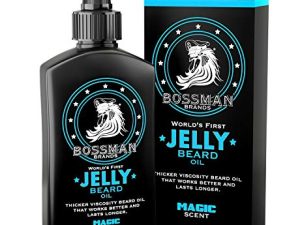 Bossman Beard Oil Jelly (4oz) - Beard Growth Softener
