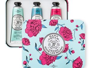 La Chatelaine 20% Shea Butter Hand Cream Trio Tin Gift Set