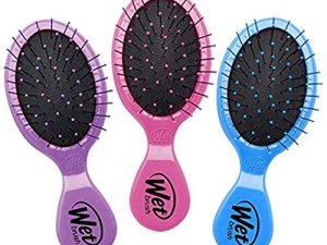Wet Brush Multi Pack Squirt Detangler Hair Brushes - Pink