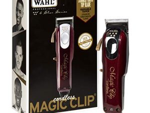Wahl Professional 5 Star Cordless Magic Clip Hair Clipper with 100+ Minute Run Time for Professional Barbers and Stylists