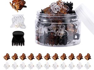 YOHAMA 36 Pcs Durable Mini Hair Claw Clips
