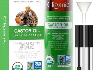 Cliganic USDA Organic Castor Oil
