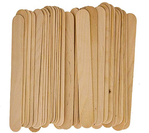 Dukal 100 Large Wax Waxing Wood Body Hair Removal Sticks Applicator Spatula Dukal 100 Large Wax Waxing Wood Body Hair Removal Sticks Applicator Spatula
